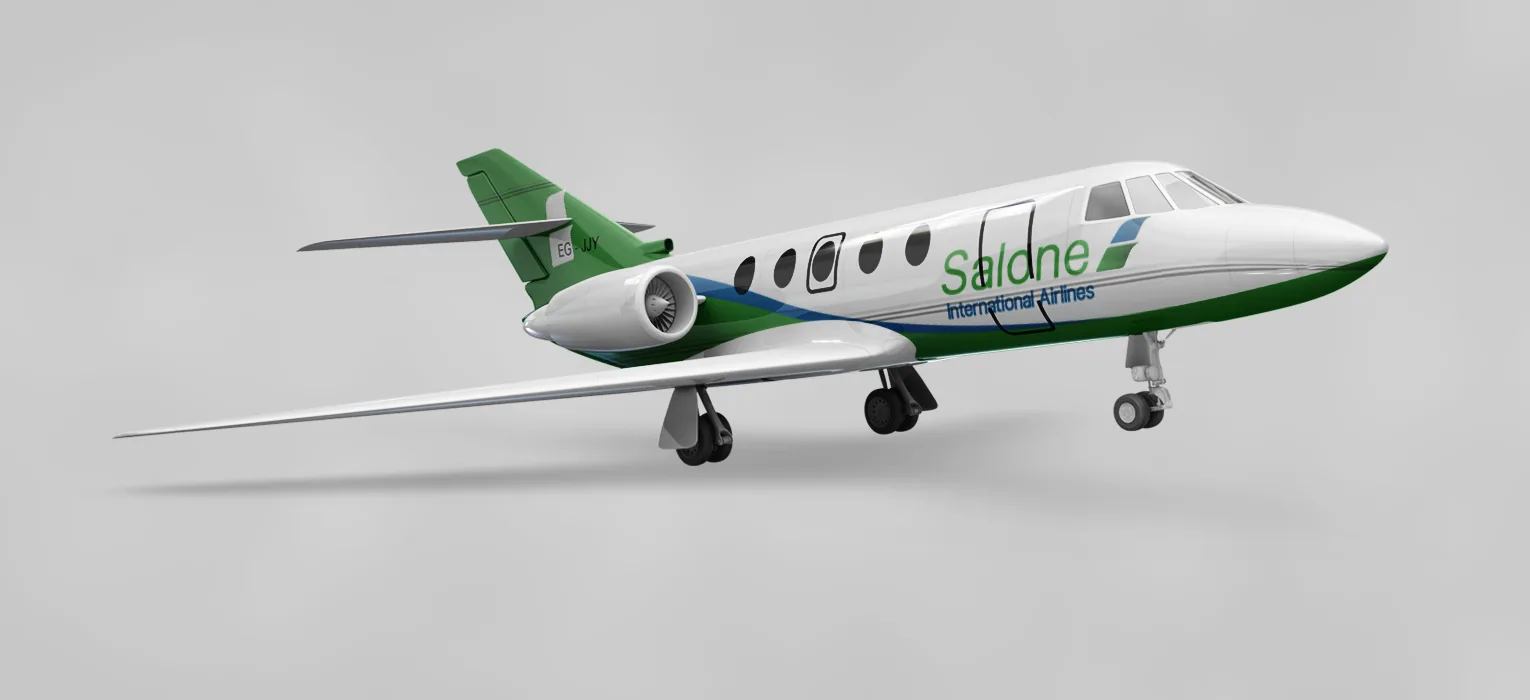Salone International Airlines business jet